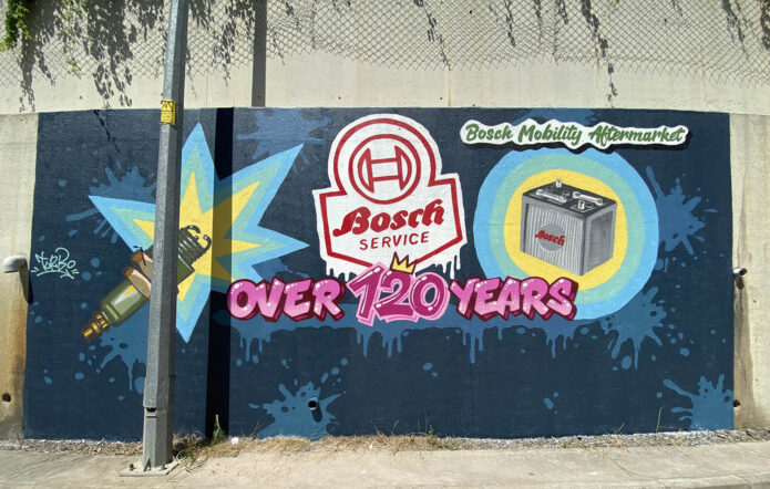 Bosch - Tunç Dindaş | Graffiti İşleri