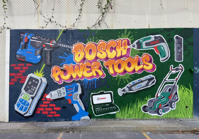 Bosch Tools - Tunç Dindaş | Graffiti İşleri